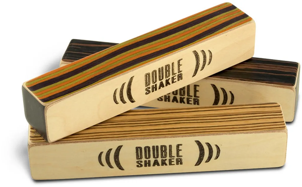 Schlagwerk SK 40 Double Shaker Percussion Rhythm pour Rythmiques Précises