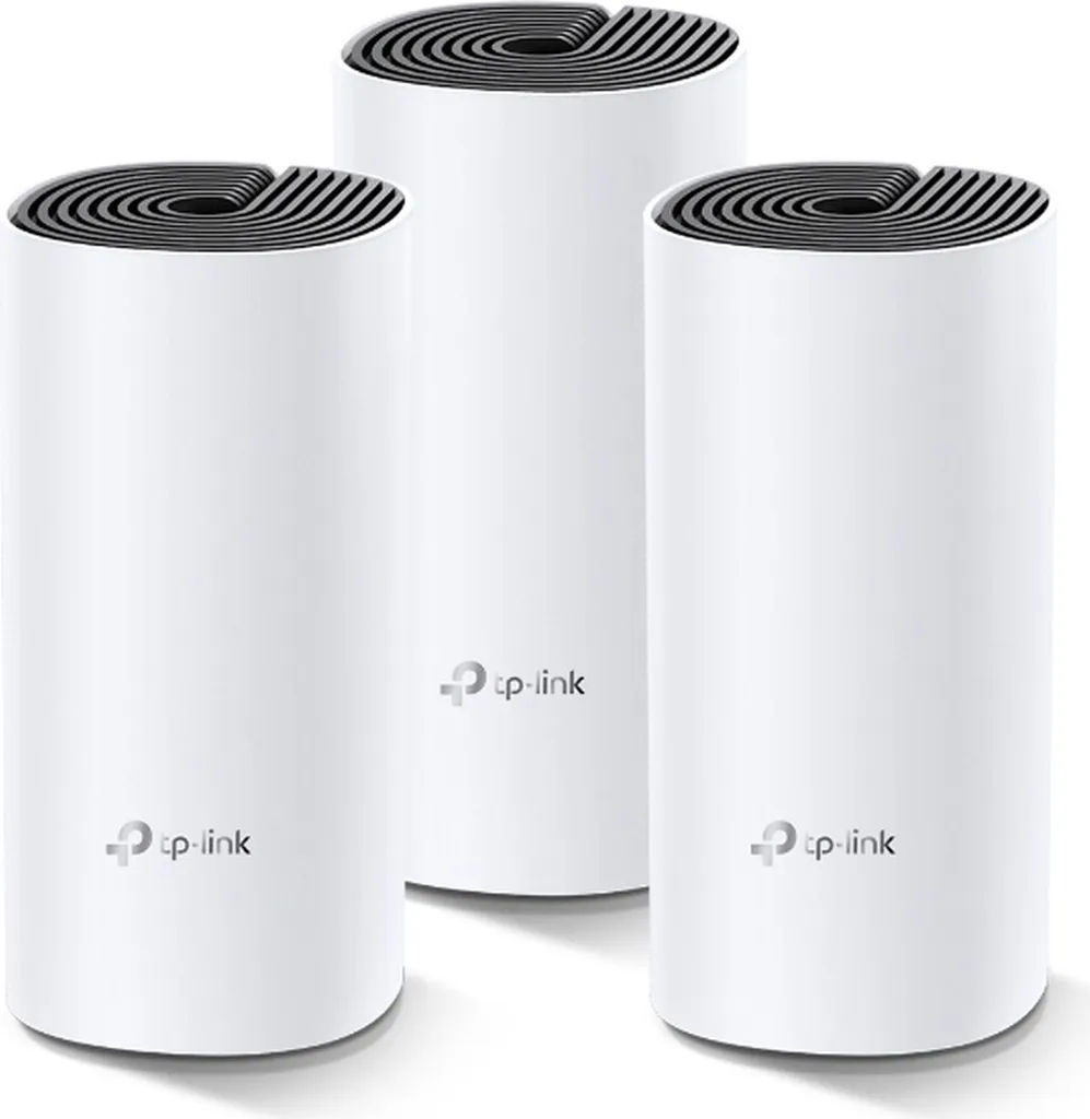 TP-Link Deco M4 3-Pack: Sistema Mesh WiFi AC1200 per Copertura Totale Casa