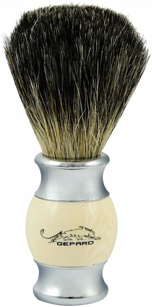 Rasierpinsel aus hochwertigem 100% Dachshaar Rasur Barber Produktbild 
