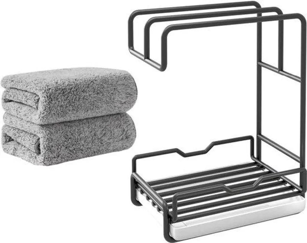 Support brosse vaisselle et éponge pour une cuisine propre et rangée