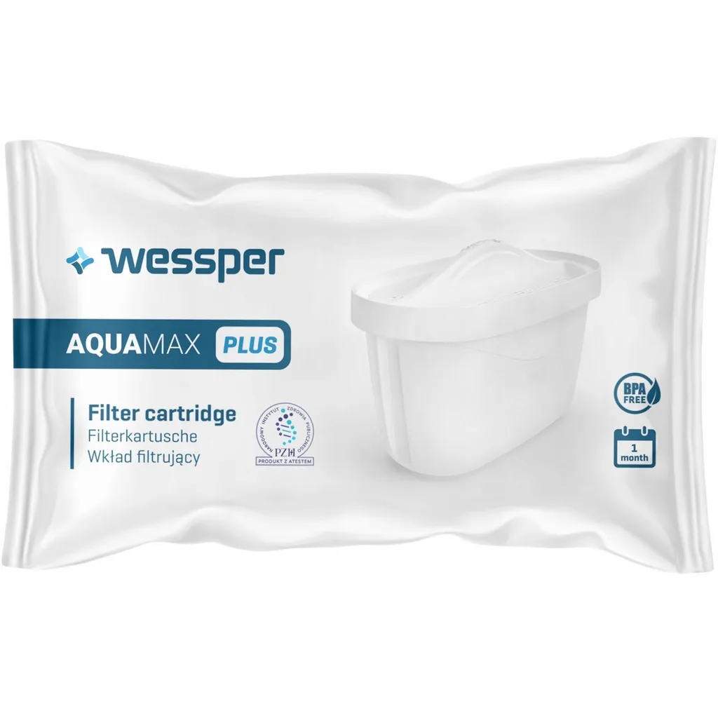 Set 10 Cartucce Filtro Acqua Wessper - Compatibile Brita Maxtra+ e Philips - 2
