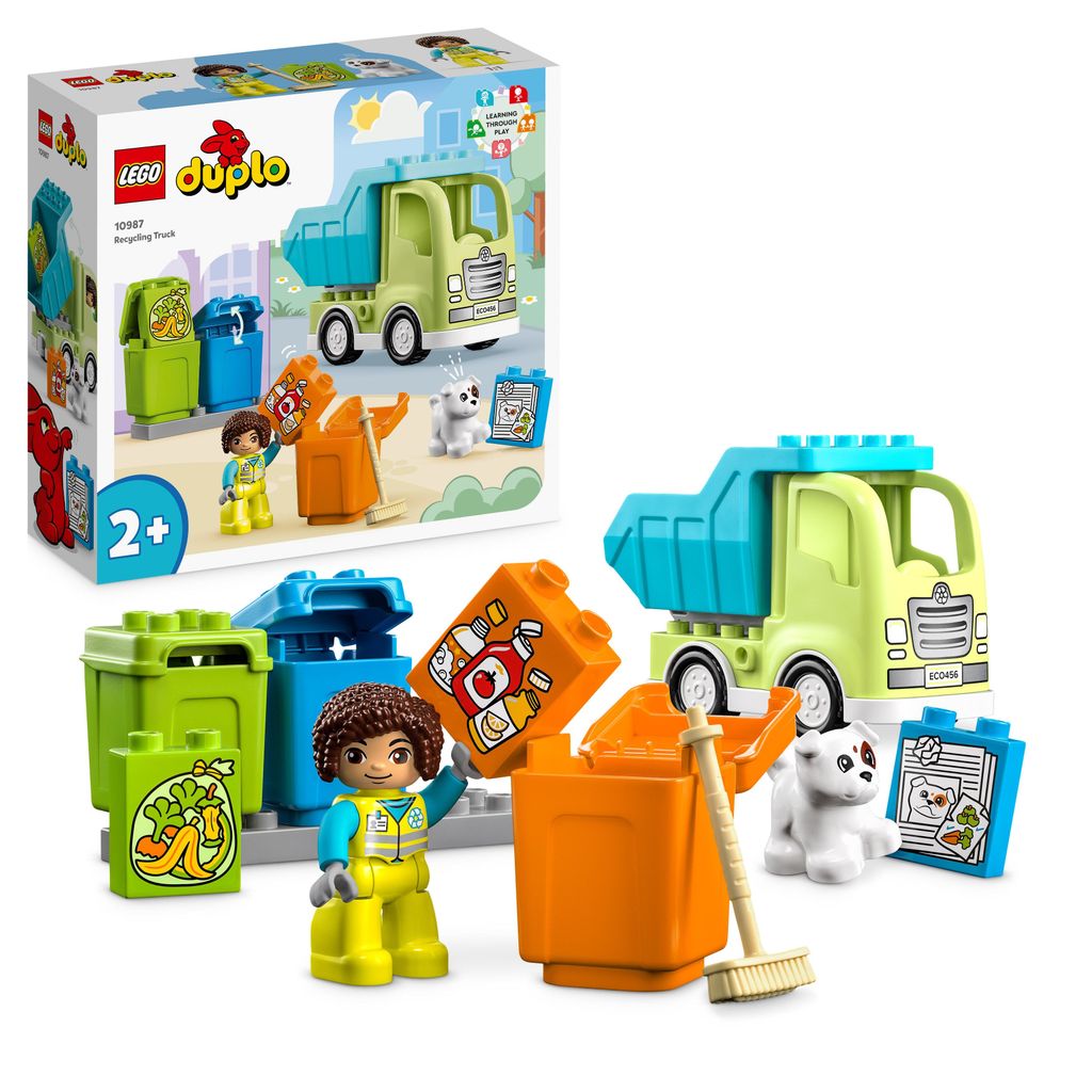 LEGO 10987 DUPLO - Ciężarówka do recyklingu Zdjęcie produktu 