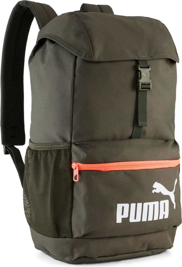 PUMA Rucksack Phase Hooded Backpack Dark Olive - Glowing Produktbild 