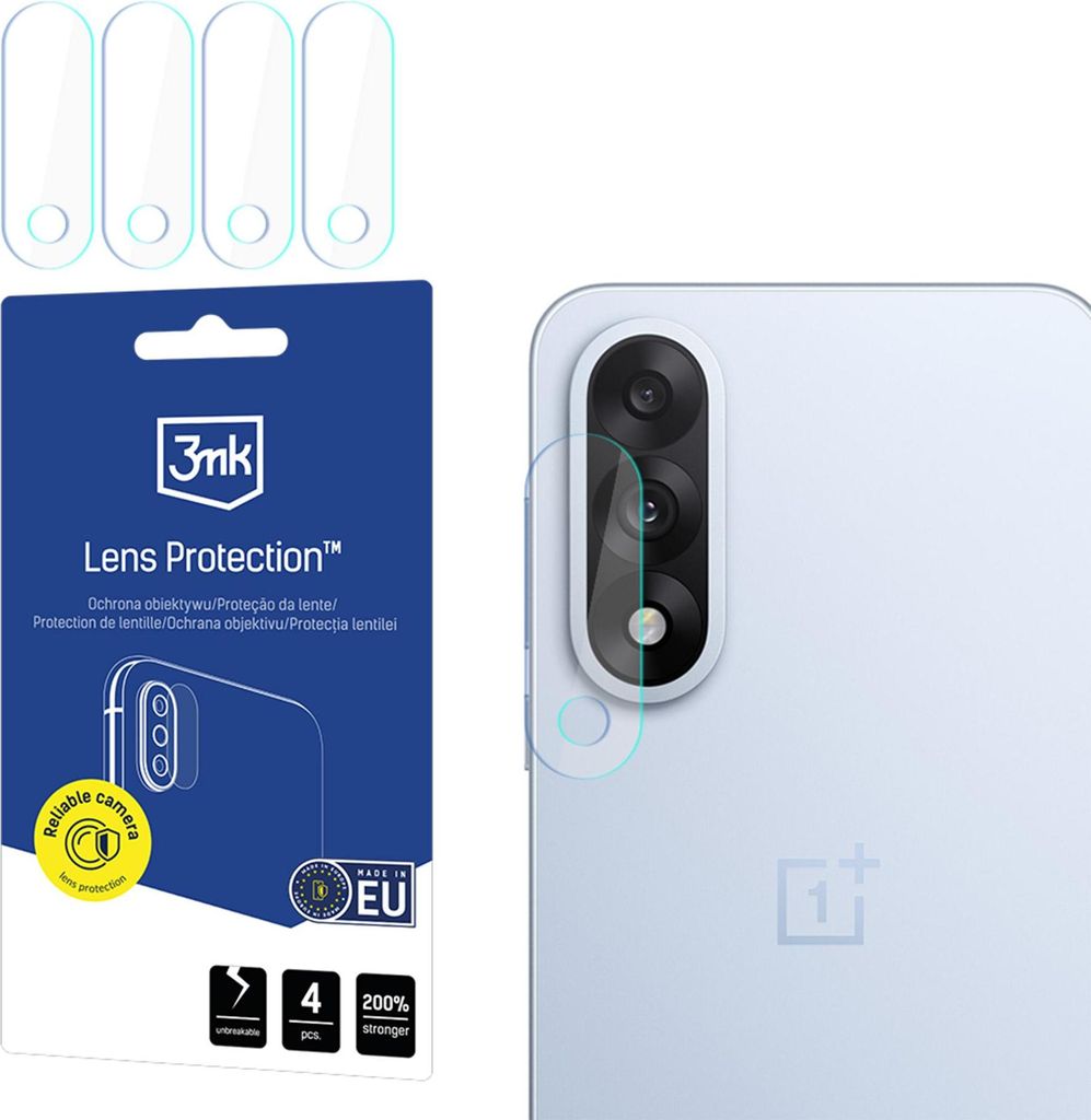 Objektivschutz für OnePlus Nord 5, 3mk Lens Protection, 4 Sätze