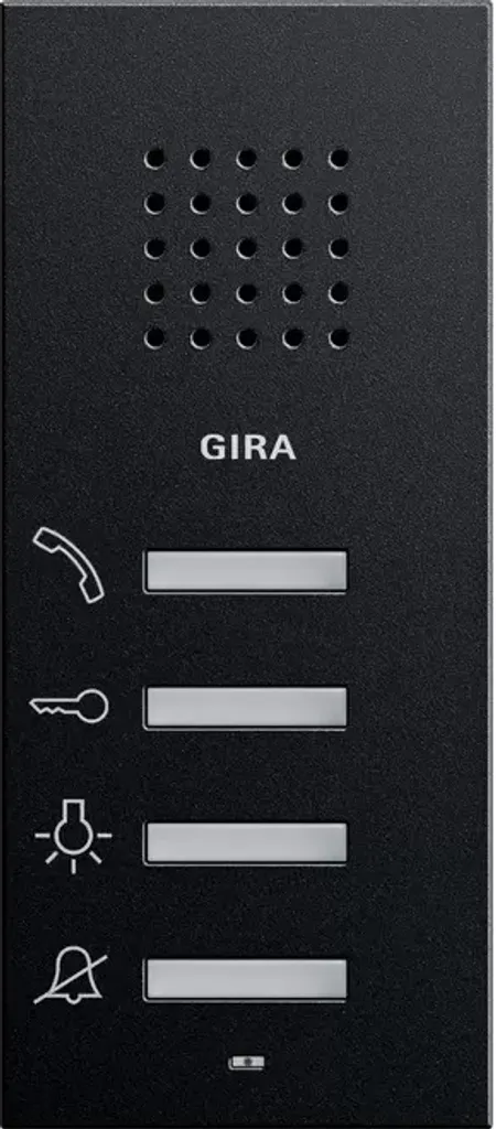 Remplacez votre Interphone par le Gira 1250005 Noir Système 55 Fiable