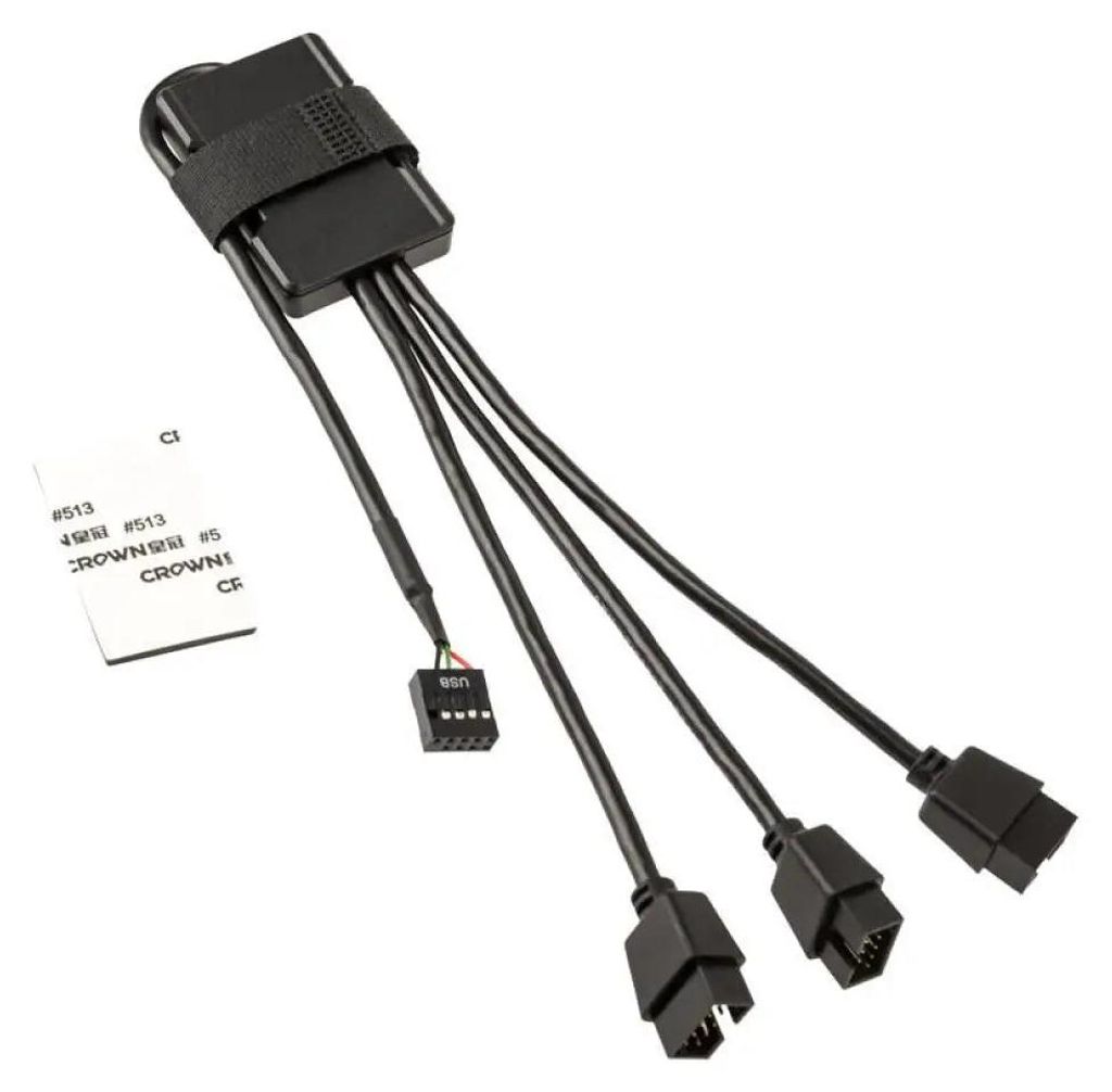 Lian Li HUB 3 PORTI USB 2.0 Lian Li PW-U2HB (PW-U2HB) Immagine del prodotto 