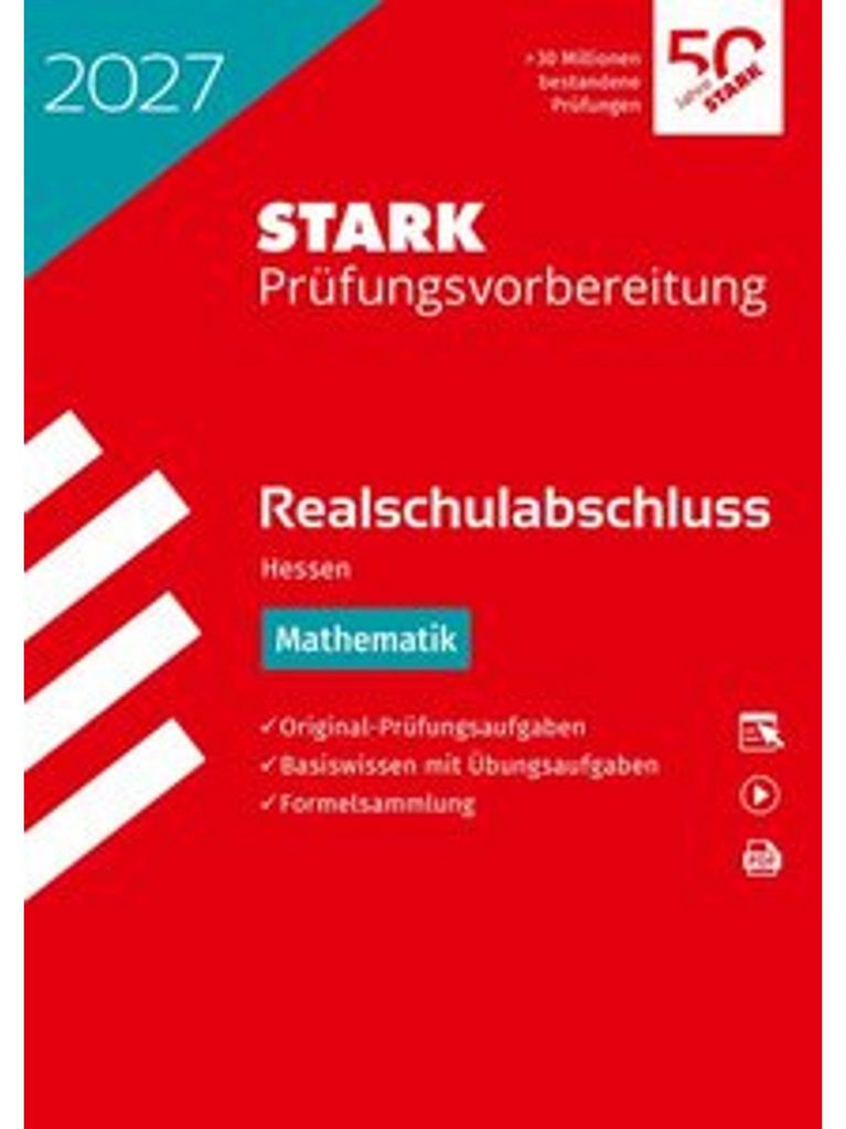 STARK Mathematik - Realschulabschluss 2027 Hessen - Immagine del prodotto 