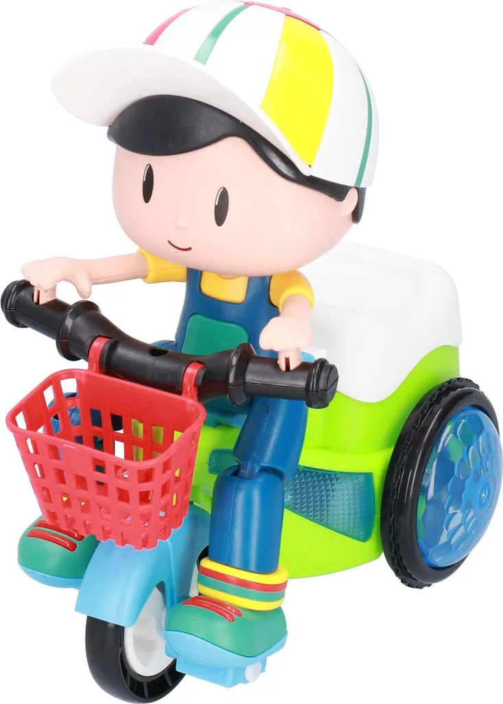 Véhicule de cascade électrique 3 roues pour petit garçon, modèle rotatif