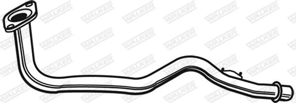 WALKER 2980 Tuyau d'échappement OE 174101B090 pour Toyota Corolla
