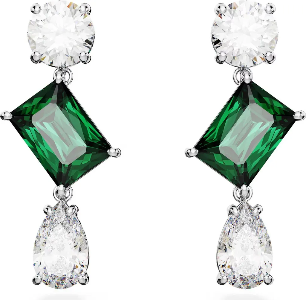 Boucles d'oreilles Swarovski Mesmera 5665878 éclats blancs anti-ternis