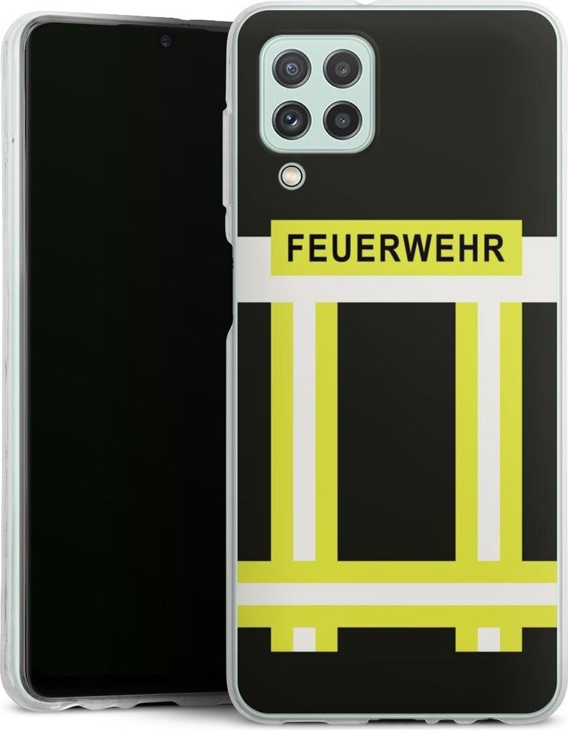 DeinDesign Handyhülle für Samsung Galaxy A22 4G Silikon Hülle Case Smartphone Schutzhülle Beruf Feuerwehr Feuerwehrmann