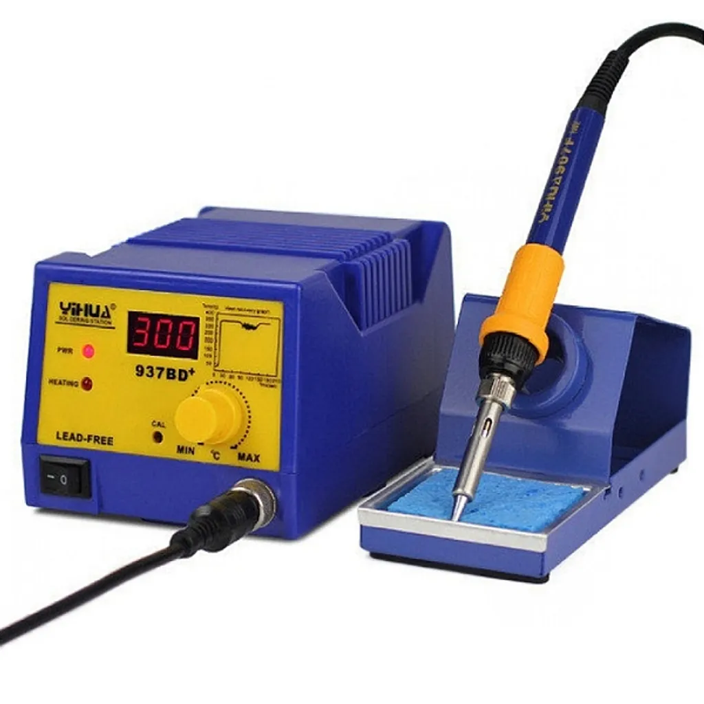 YIHUA 937BD+ Stazione Saldante Digitale Professionale Antistatica ESD