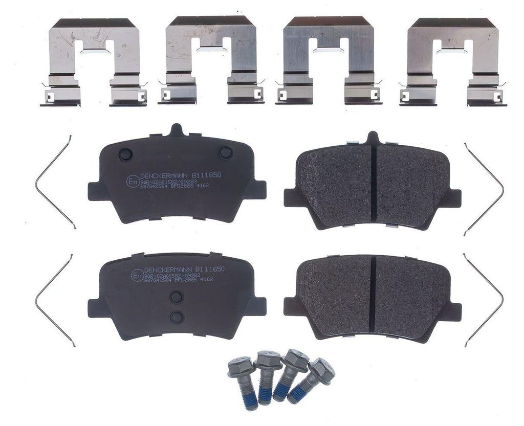 DENCKERMANN Bremsbeläge Satz Hinten Bremsklötze für VOLVO XC40 (536) B111650