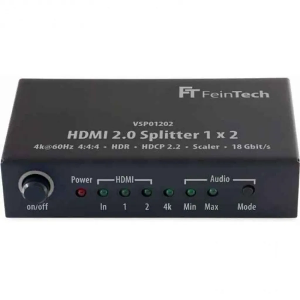 Esperienza 4K Condivisa: Splitter HDMI FeinTech 1x2 Grado A+