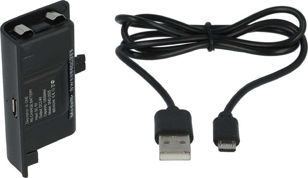 vhbw Akku kompatibel mit Microsoft Xbox One Wireless Produktbild 