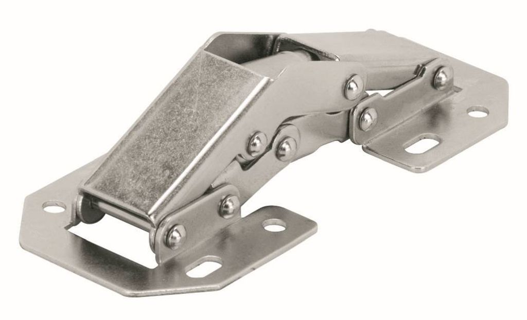 Hettich Aufschraubscharnier mit Feder 104 x 44 mm, 1 Stück Produktbild 
