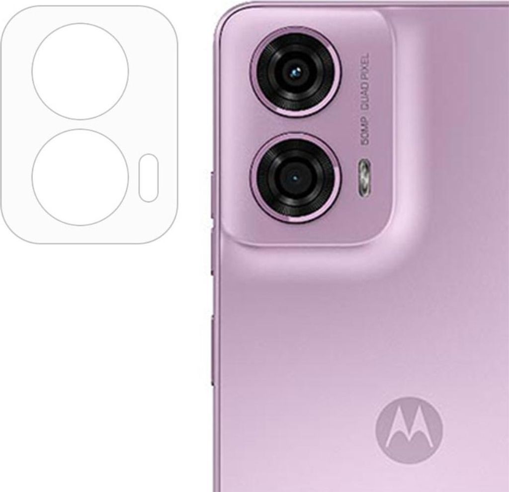 Motorola Moto G04(s) / G24 / E14 Kamera Objektivschutz - 9H Panzerglas - Transparent