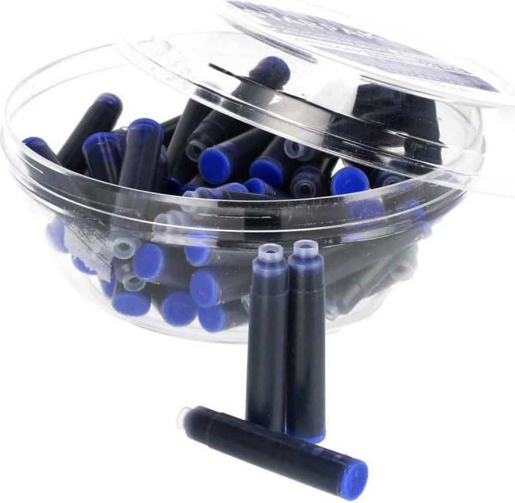 Tintenpatronen blau, 50 Stk.