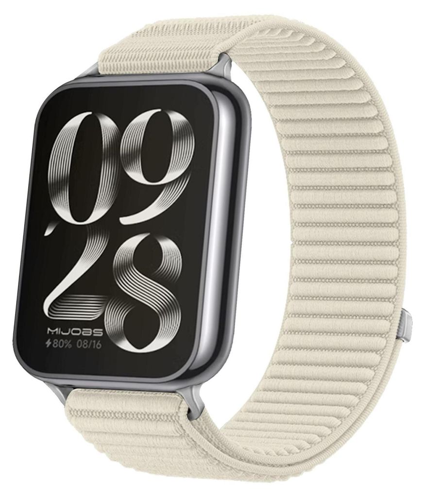 Uhrenarmband Nylon Klettverschluss für Xiaomi Smart Band 10 Produktbild 