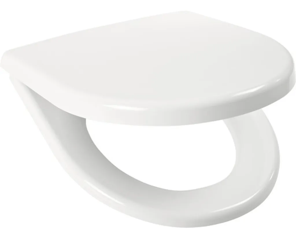 Abattant WC Jika Lyra plus blanc en Duroplast à fermeture douce amortie