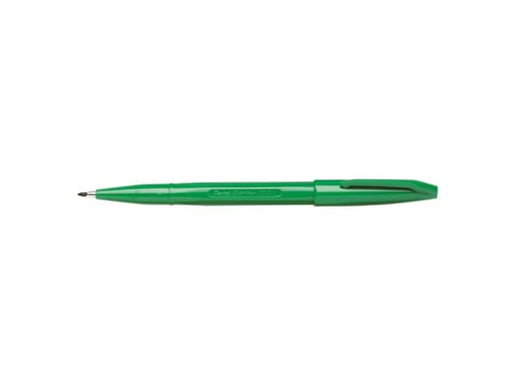Pentel - Fineliner Signpen S520 mittelgrün | 12 Stück