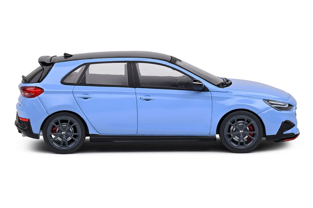 Solido 421438120 Hyundai i30 N 2022 blau 1:43 Produktbild 7