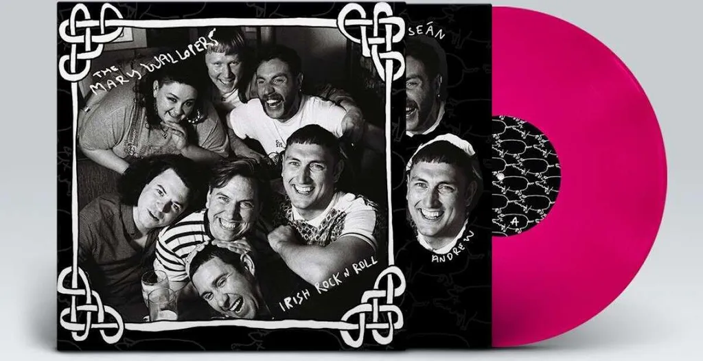 Vinyle Irish Rock N Roll Les Mary Wallopers Rose LP pour Collection