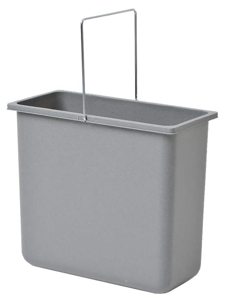HAILO 1009319 Inneneimer 12 Liter in hellgrau für Allegro, Produktbild 