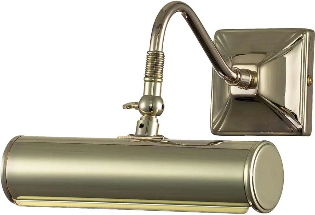 Lampe de Tableau Classique en Métal Doré 19cm pour Salon Elstead
