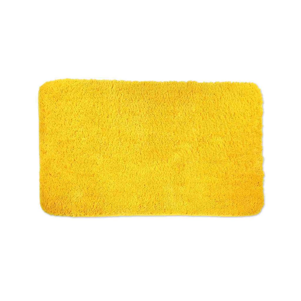 WohnDirect Mata łazienkowa Florence żółta 50 x 80 cm Zdjęcie produktu 
