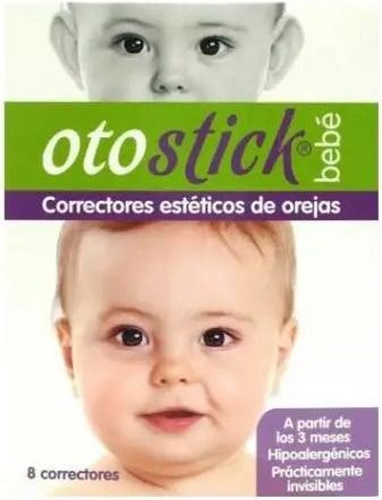 Otostick Baby Estetyczne korektory do uszu 8 sztuk Zdjęcie produktu 