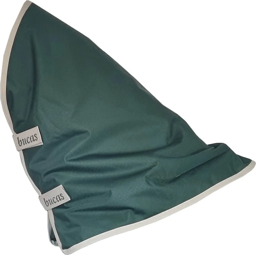 Couvre-Cou Bucas 50g Greenline Vert 145 avec Doublure Silk-feel Douce