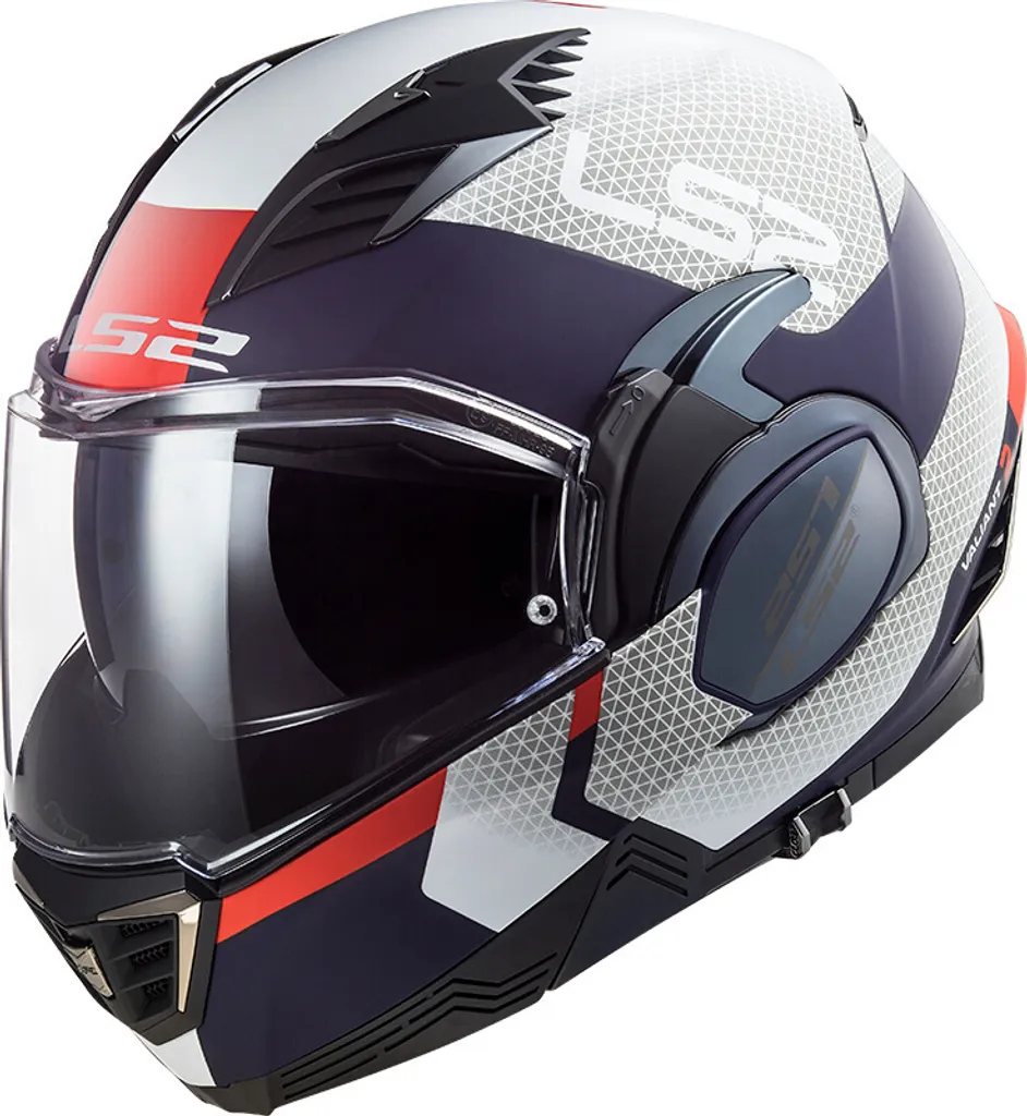 Casque LS2 FF900 Valiant II Citius Anti-Buée et Modulable Blanc XS