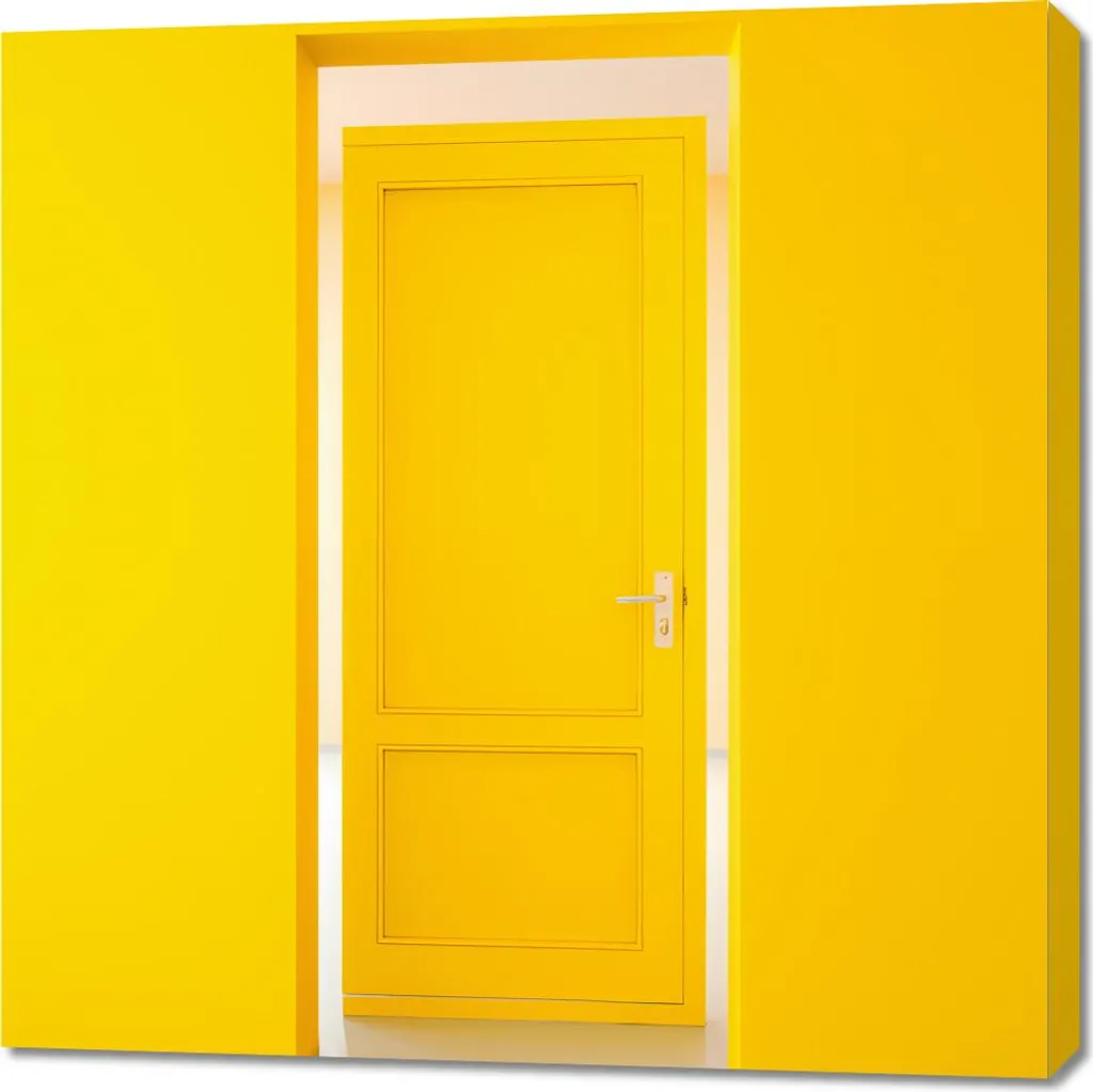 Décoration Murale Image 90 x 90 cm Entrée sans sortie pour Salon Chic
