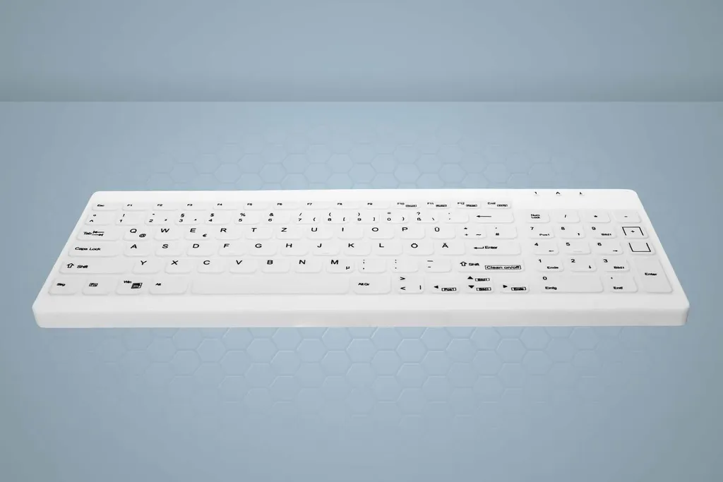 Cherry Active Key AK-C7012 Clavier Médical IP68 Entièrement Scellé - 5