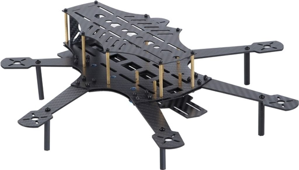 290mm Carbon Fiber 6 Axis Hexacopter Multi-Rotor Aircraft Frame Rack Kit