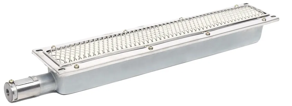 Barbecue gaz infrarouge argent - Fini la cuisson inégale, acier durable