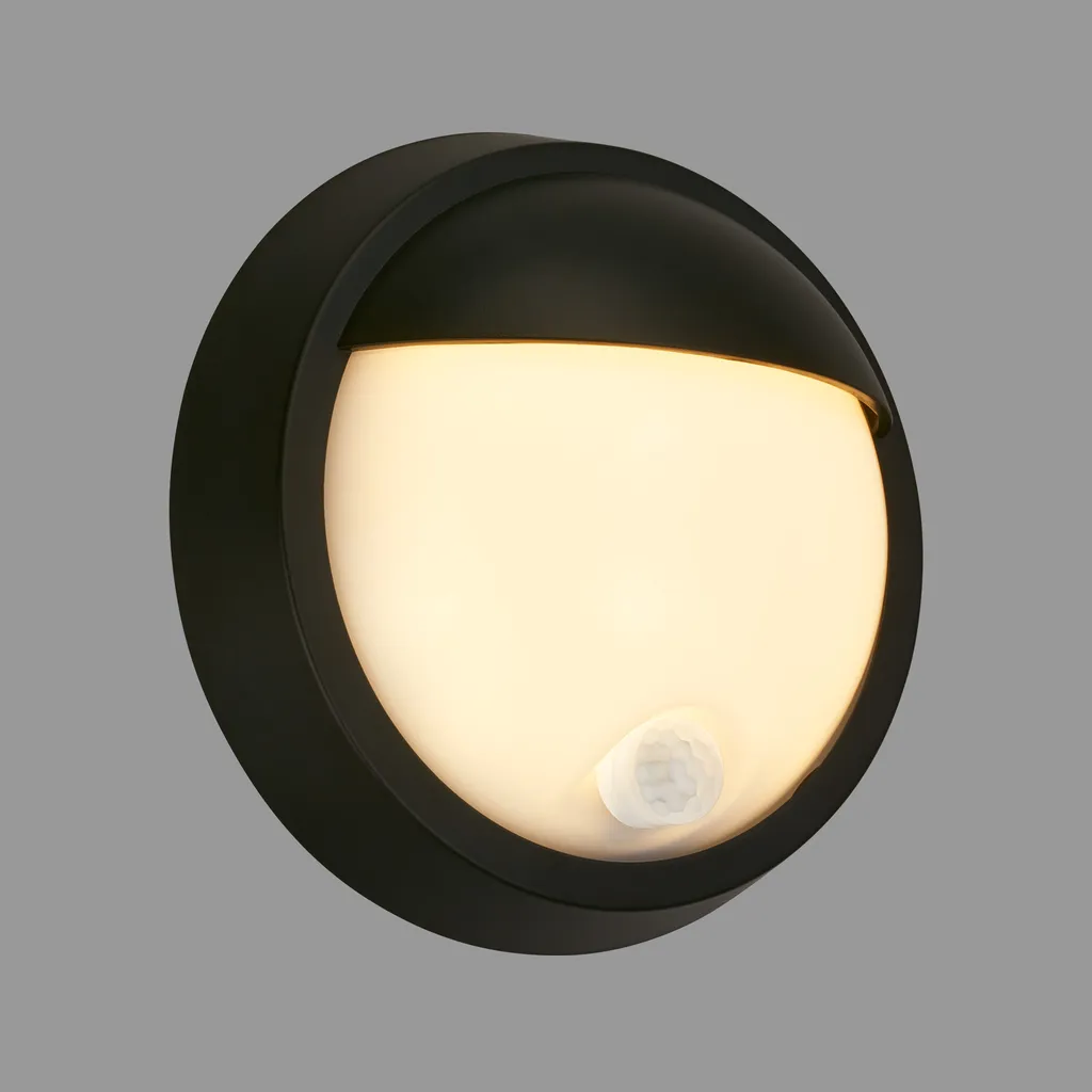 Éclairage extérieur LED sans percer Briloner Puni avec détection noir - 10