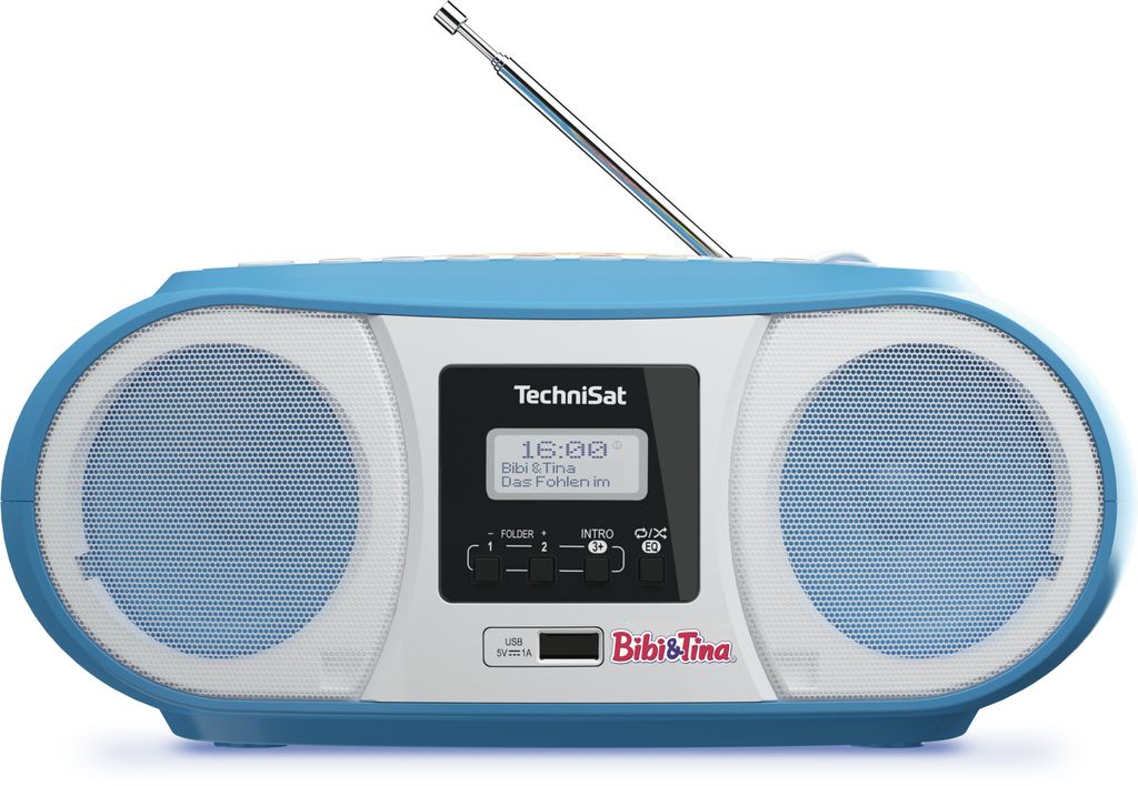 TECHNISAT Boombox 3W FM/DAB+ CD BT MP3 USB Wake up. Zdjęcie produktu