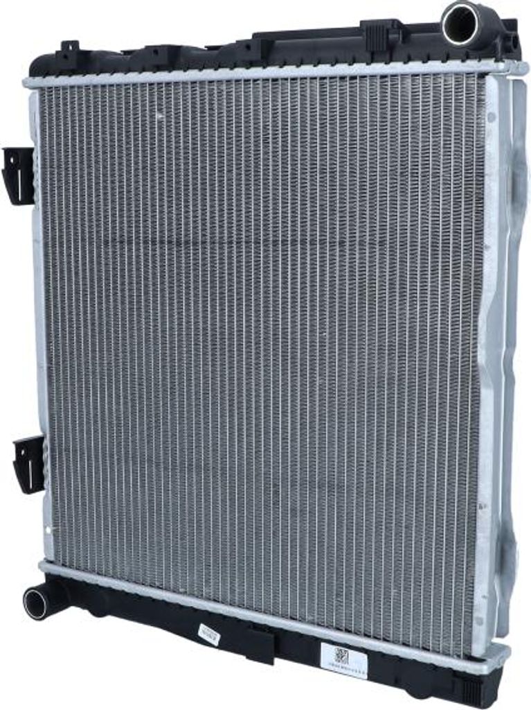 Kühler Motor Kühlrippen gelötet 492 - 485 mm Alu NRF für u.a. MERCEDES-BENZ 124