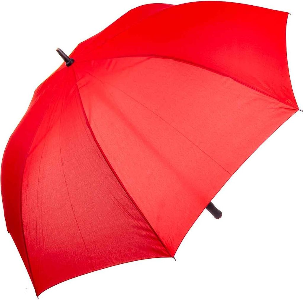 Happy Rain Golf AC Big Stockschirm Auf-/Automatik Partnerschirm Ø ca. 130 cm uni Red