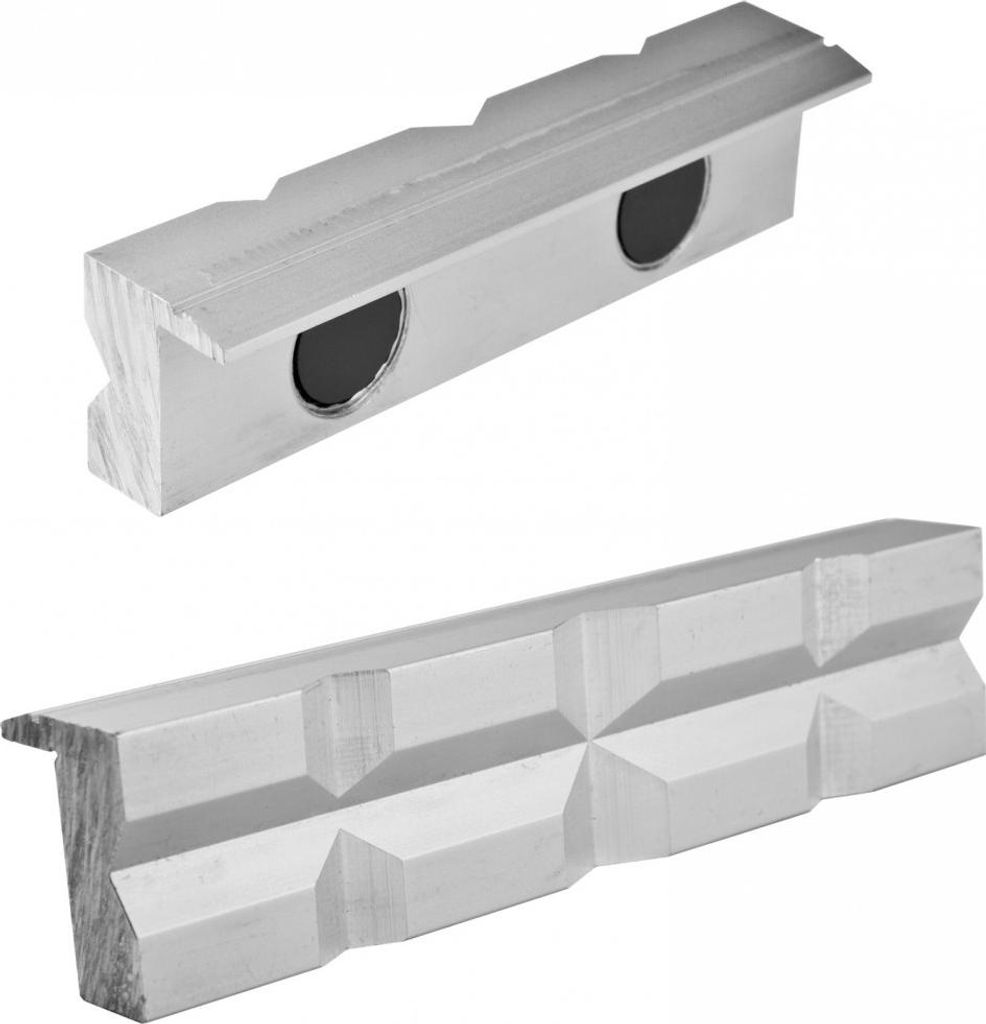 Alu svěrákové čelisti prizmatické 125 mm Obrázek produktu 