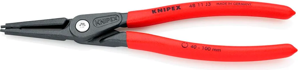 KNIPEX Pince à circlips de précision 48 11 J2 pour bagues intérieures