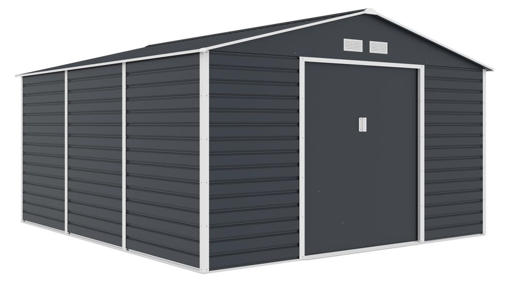 Tuinhuis G21 GAH 1300 - 340 x 382 cm, antracietkleurig Productafbeelding 