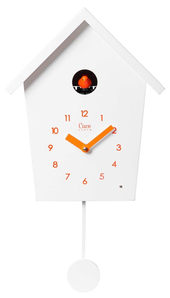 Cuco Clock Kuckucksuhr REIHENHAUS mit Pendeluhr Wanduhr, Produktbild 