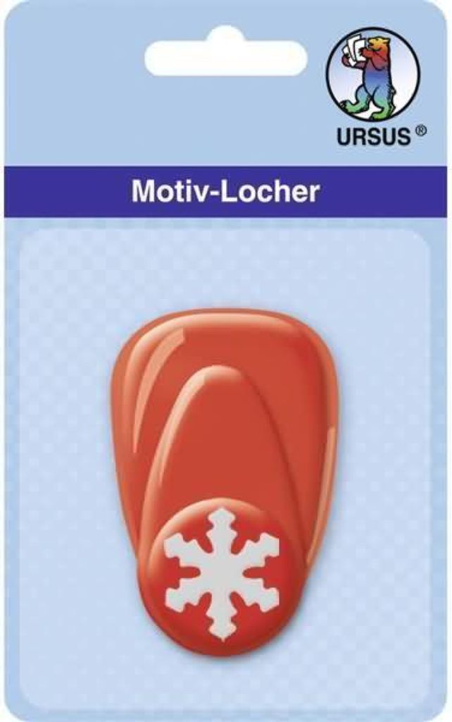 Motiv-Locher klein Schneeflocke 1