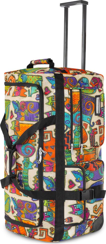 normani Reisetasche mit 3 Rollen 80 Liter