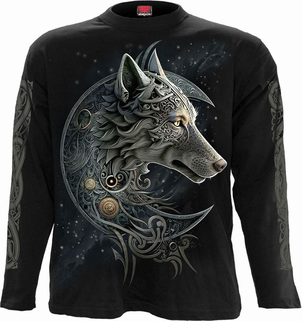 Spiral - Celtic Wolf - Longsleeve T-Shirt