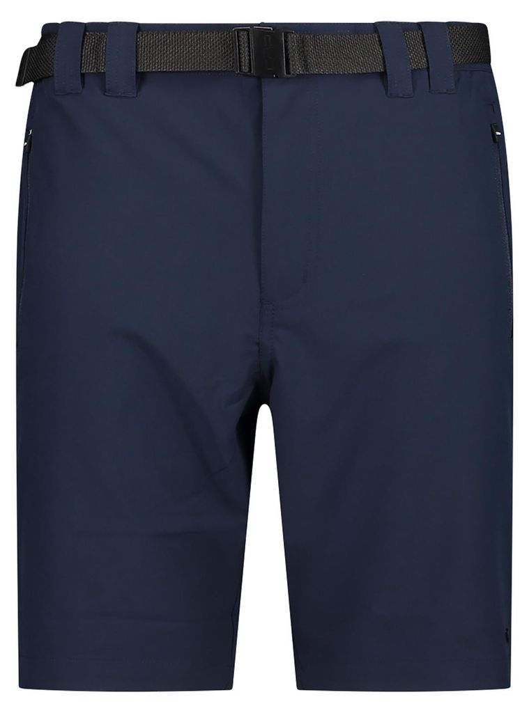 CMP Herren Outdoor Stretch Bermuda Shorts mit Gürtel und Dry Function blau 48