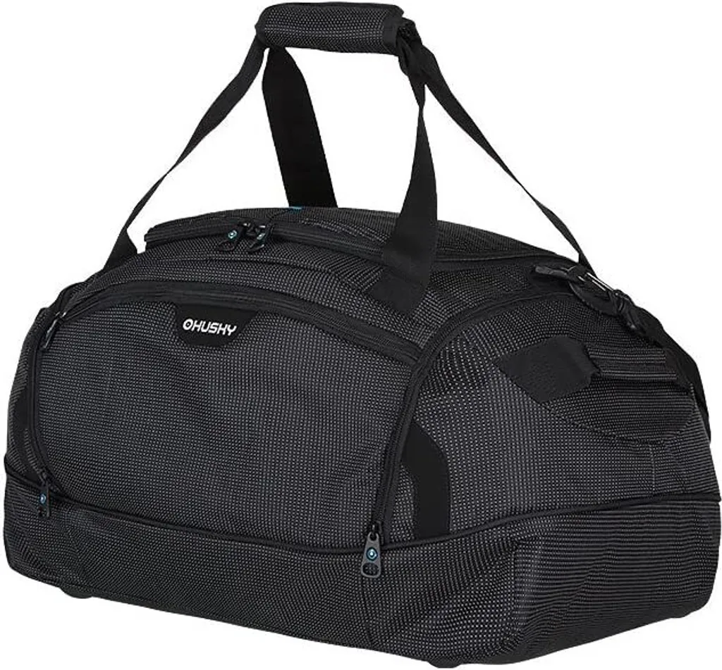 Husky Grape 60L Noir - Sac de sport robuste et polyvalent pour voyage